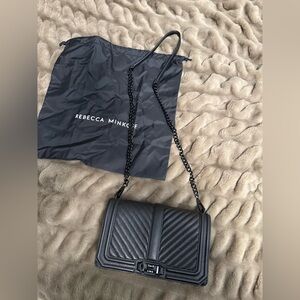 Rebecca Minkoff Chevron Quilted Love Crossbody